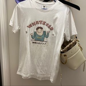 White short-sleeve Tshirt